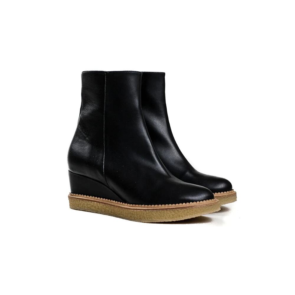 BHAVA Sasha WEDGE ANKLE Boots SZ 6 (36) RT $279